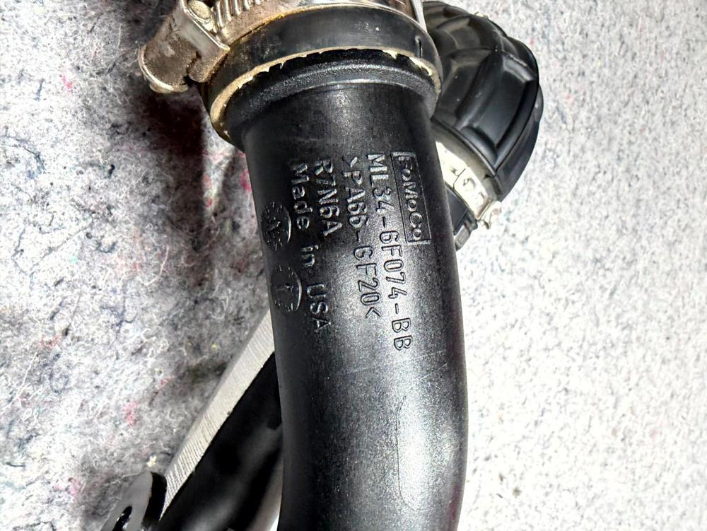2018 Ford Expedition 3.5L Engine Air Intake Hose Tube JL349R530AB ML349R530AA – photo 4