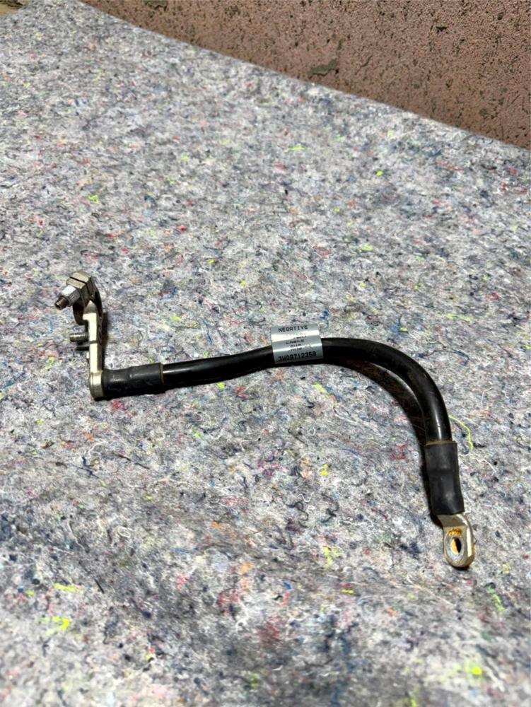 2003-2010 Bentley Continental GT Gtc Battery Negative Cable OEM 3W0971235B – photo 1