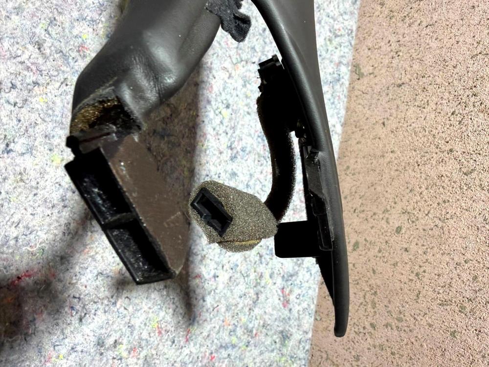 Black Bentely Flying Spur Front Left Side Interior Trim Panel a Pillar OEM – photo 2