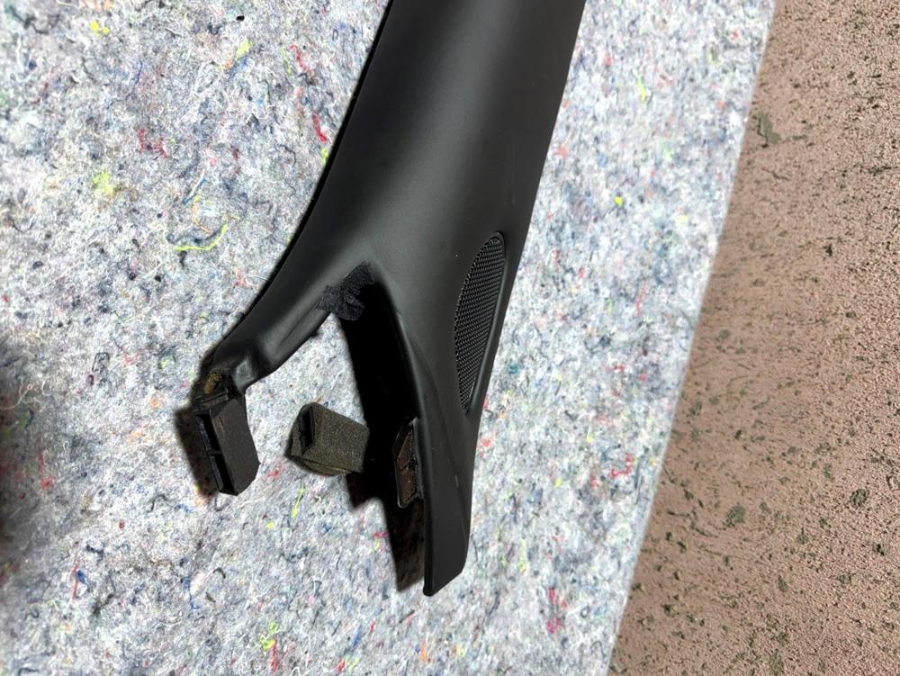 Black Bentely Flying Spur Front Left Side Interior Trim Panel a Pillar OEM – photo 4