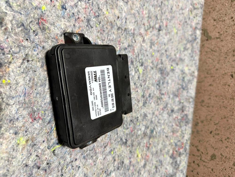 2006 Bentley Continental GT Gtc Flying Spur Parking Brake Control 3W0907801B – photo 3