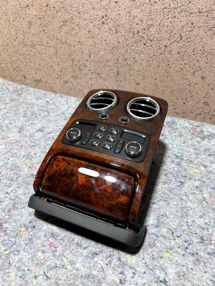2009 Bentley Continental Flying Spur Rear Climate Console Control OEM 3W5863075E – photo 1