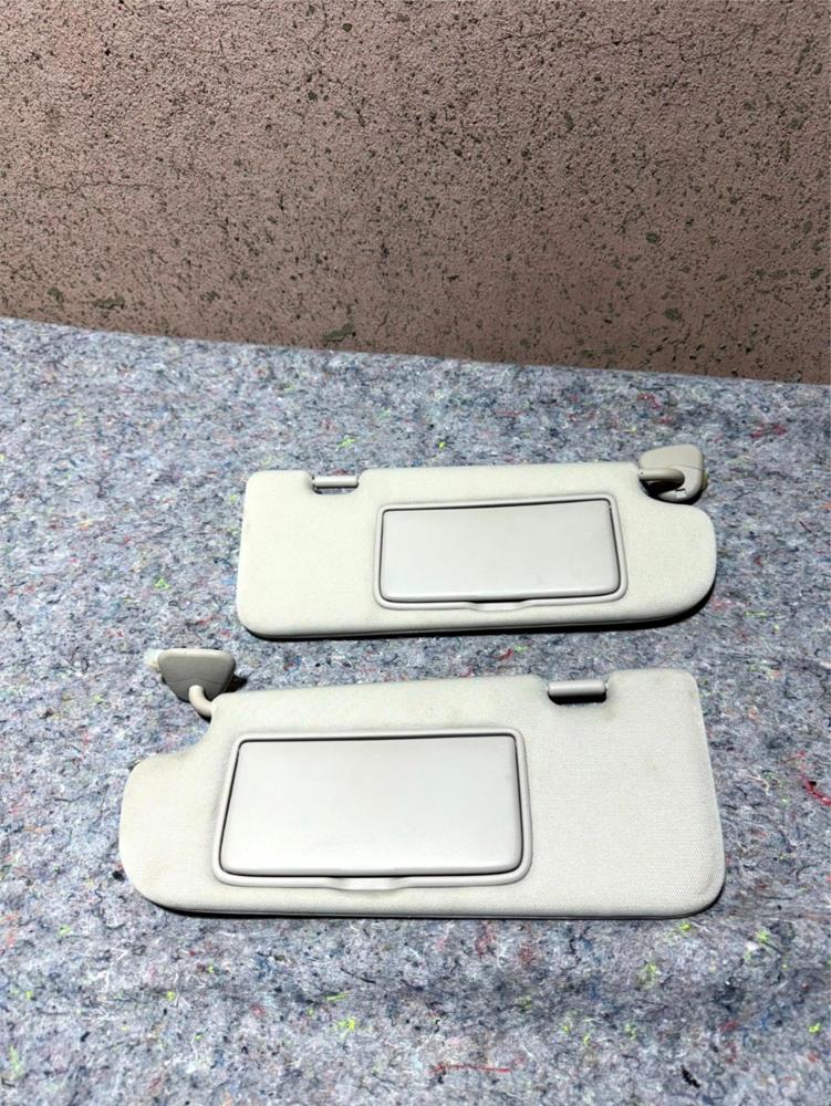 14-20 Infiniti Q50 Left and Right Sun Visors Pair Set OEM – photo 1