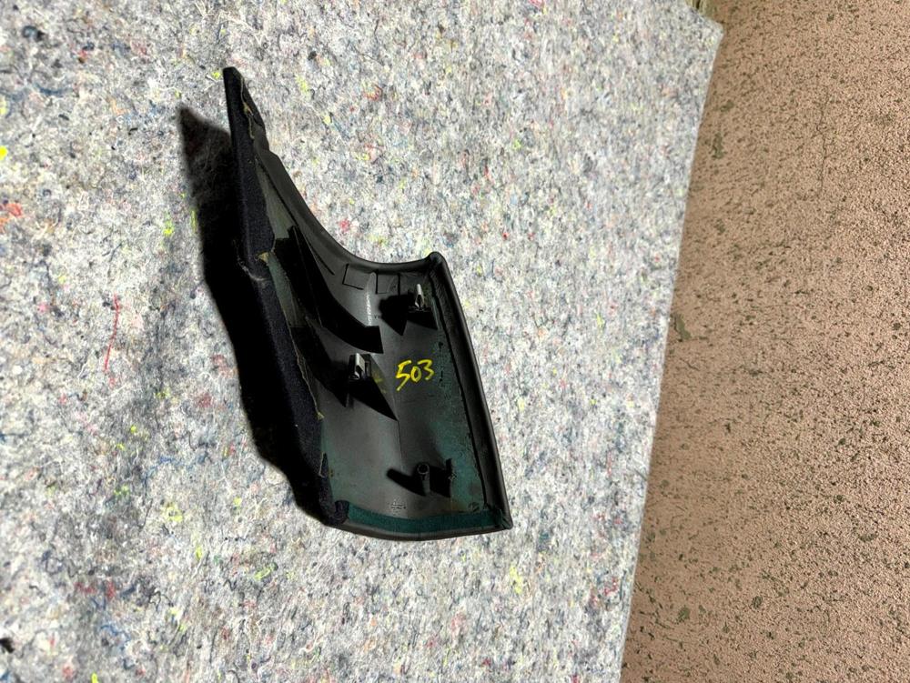 06-12 Bentley Continental Rear Right Side D Pillar Cover Trim OEM 3W5868596A – photo 2