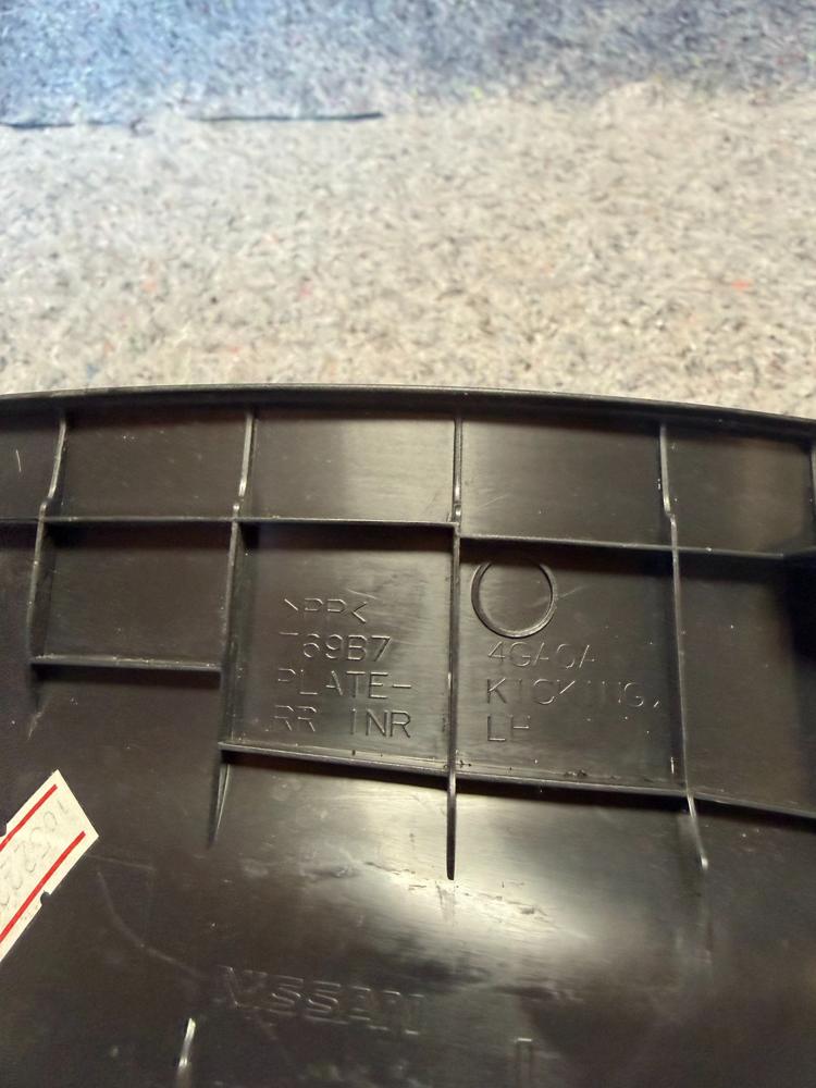2014-2024 Infiniti Q50 Rear Left Door Sill Scuff Plate OEM 769B74GA0A – photo 2