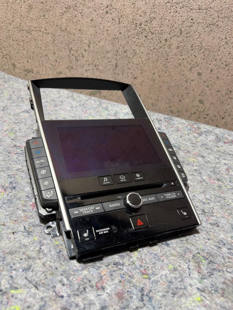 2014-2016 Infiniti Q50 Audio Climate Control Unit Mod 253914HB0B – photo 3