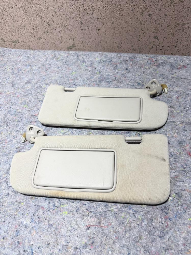 14-20 Infiniti Q50 Left and Right Sun Visors Pair Set OEM – photo 2