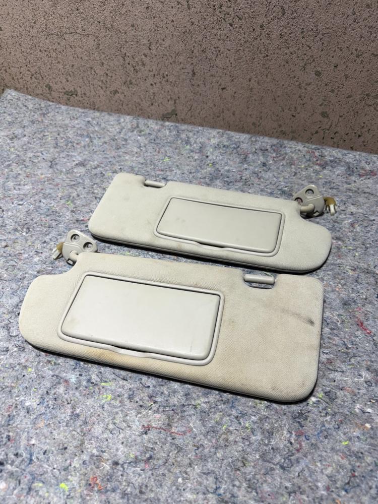 14-20 Infiniti Q50 Left and Right Sun Visors Pair Set OEM – photo 4