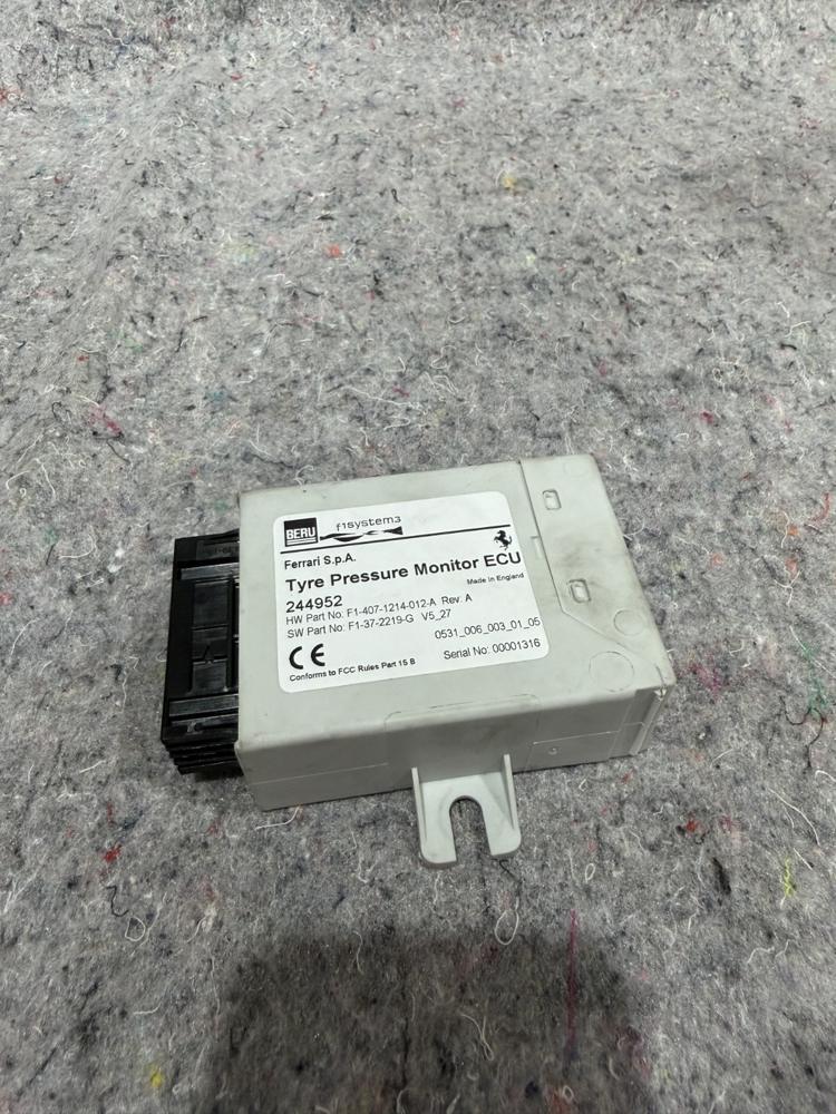 2008 Ferrari F430 244952 TPMS Tire Pressure Monitor ECU Contorl Unit – photo 3