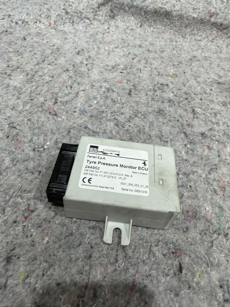 2008 Ferrari F430 244952 TPMS Tire Pressure Monitor ECU Contorl Unit – photo 4