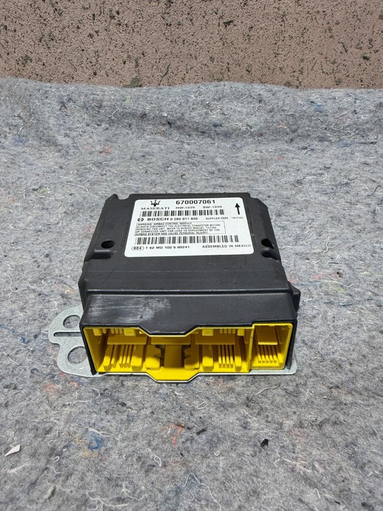 Maserati Ghibli SRS Restraint System Control Module 670007061 OEM – photo 3