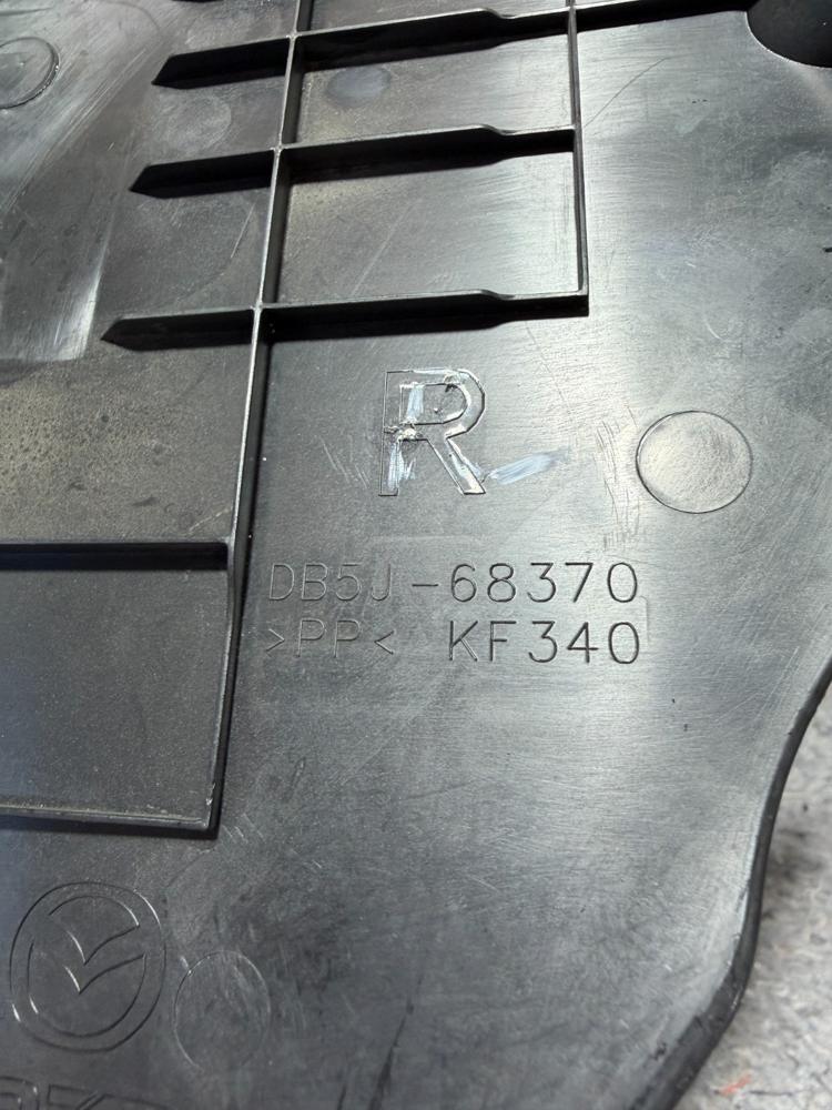 Mazda 3 Yaris Ia Right Passenger Side Under Dash Trim DB5J68370 OEM – photo 2