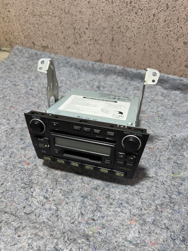 04-05 Lexus IS300 Radio Stereo Receiver Unit Assembly 86120-53230 OEM – photo 1