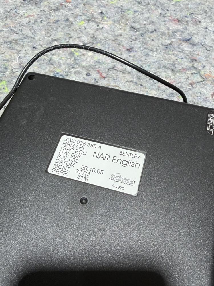 Telephone Control Module ECU 3W0035385A OEM Bentley Continental Flying Spur OEM – photo 4