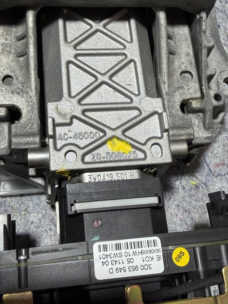 Bentley Continental Flying Spur Steering Column Motor Power Steering 3D0953549D – photo 4