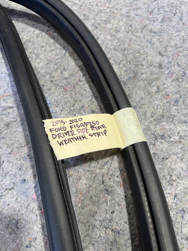 2015-2020 Ford F150 F250 Rear Driver Side Door Weather Strip OEM – photo 2