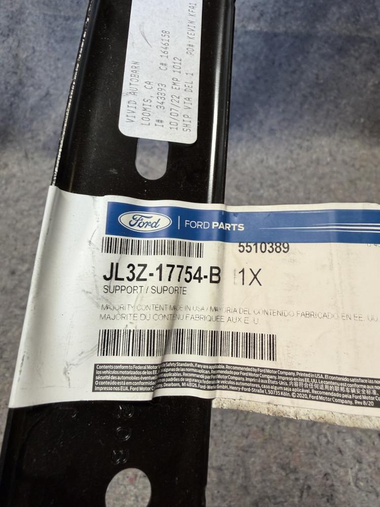 Ford F150 Right Side Bumper Face Bar Bracket JL3Z17754B OEM – photo 4