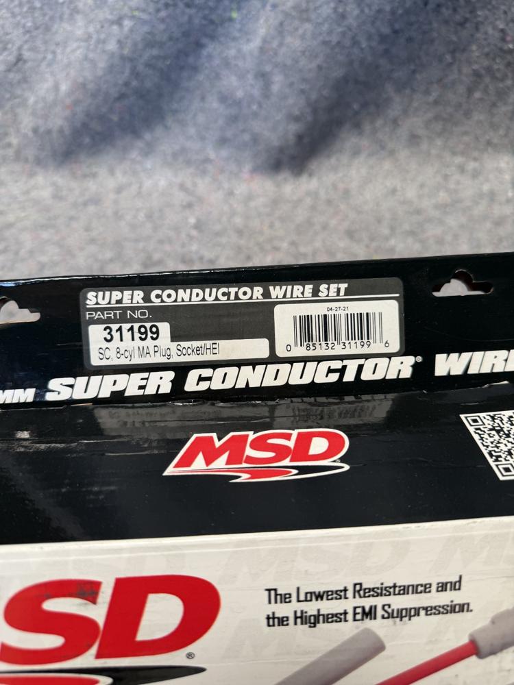 Spark Plug Wire Set Hi Perf Msd Ignition BK7357261 – photo 4