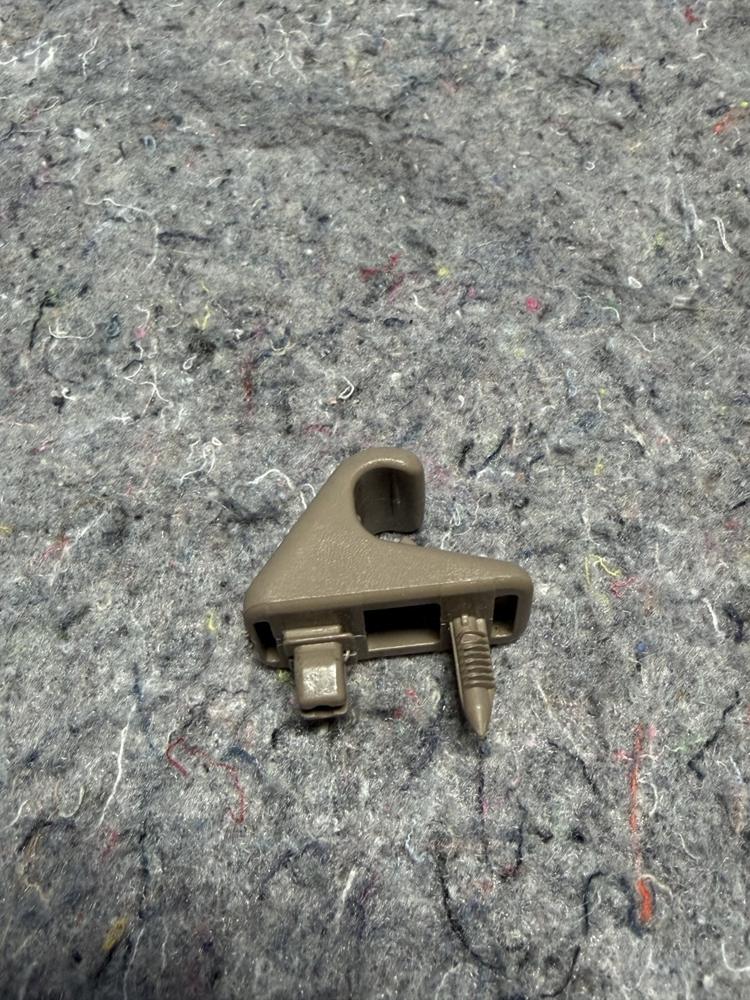 Toyota 4RUNNER Tacoma Sun Visor Mount Clip Hookb Tan OEM – photo 1