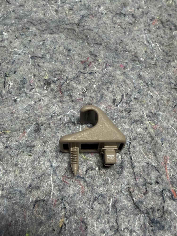 Toyota 4RUNNER Tacoma Sun Visor Mount Clip Hookb Tan OEM – photo 3