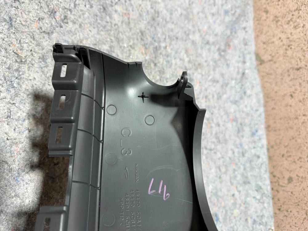 17-20 Infiniti Q50 Lower Steering Column Shroud Surround Upper Cover Trim OEM – photo 2